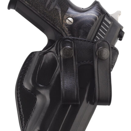 Galco SUM822B Summer Comfort IWB Black Leather Belt Loop Fits Sig P320 Compact Fits Beretta APX Fits Sig M18 Right Hand