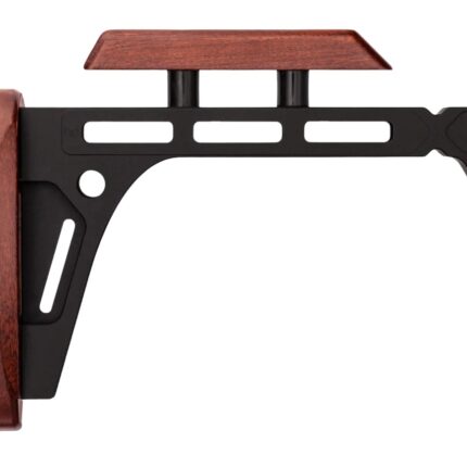Woox SH.STK122.03 Forty-Seven Edge Stock Fixed Aluminum/American Walnut