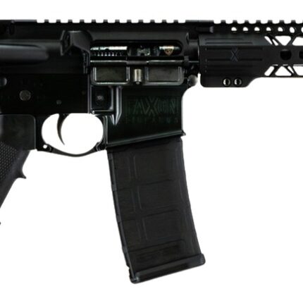 Faxon Firearms FXSPT556105SA9 Sport  5.56 NATO 30+1 10.50" Black Nitride SOCOM Threaded Barrel, Aluminum Receiver w/Picatinny Rail, M-LOK Handguard, Black Polymer KAK Shockwave Pistol Brace, Ergonomic