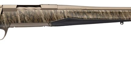 Browning 036146218 X-Bolt 2 Speed Full Size 308 Win 4+1 22" Smoked Bronze Cerakote Fluted Threaded Barrel, Smoked Bronze Cerakote Steel Drilled & Tapped Receiver, Mossy Oak Bottomland Adj Vari-Tech Sy