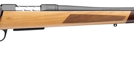 Browning 035849282 AB3 Pro Hunter Deluxe Full Size 6.5 Creedmoor 5+1 22" Matte Blued Spiral Fluted Threaded Barrel, Matte Blued Steel Drilled & Tapped Receiver, Maple Fixed Stock