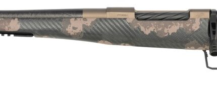 Fierce Firearms ROG65PRC20BRSLH Carbon Rogue 6.5 PRC 3+1 20" Carbon Fiber Match Grade Threaded Barrel, Smoked Bronze Cerakote Stainless Steel Drilled & Tapped Receiver, Sonora Ambush Camo LR Negative