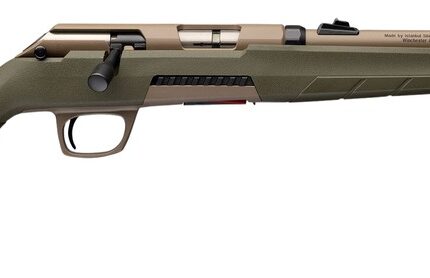 Winchester Repeating Arms 5252401003 Xpert Shadow 21 Sharp 10+1 16.50" Flat Dark Earth Cerakote Steel Threaded Barrel & Drilled & Tapped Receiver, Picatinny Rail Forend, OD Green Skeletonized Polymer