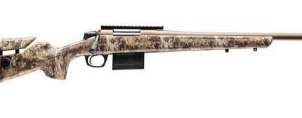 CVA CR4050 Cascade Varmint Hunter 204 Ruger 10+1 20" Flat Dark Earth Cerakote Threaded Barrel & Receiver w/Picatinny Rail, Krytek Highlander Adj Comb & LOP Synthetic Stock
