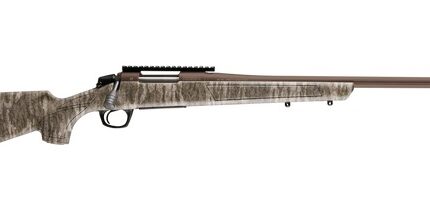 CVA CR3985MOBL Cascade XT 450 Bushmaster 2+1 22" Midnight Bronze Cerakote Fluted Threaded Steel Barrel & Receiver w/Picatinny Rail, Mossy Oak Bottomland Adjustable Synthetic Stock, Right Hand