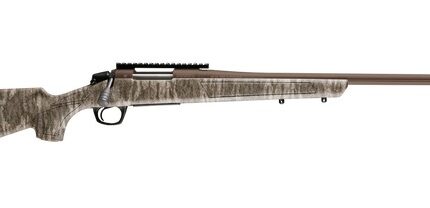CVA CR3989MOBL Cascade XT 6.5 PRC 2+1 24" Midnight Bronze Cerakote Fluted Threaded Steel Barrel & Receiver w/Picatinny Rail, Mossy Oak Bottomland Adjustable Synthetic Stock, Right Hand