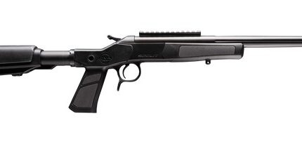 CVA CR4451XP Cascade XP-SB SBR 6mm ARC 16.50" Matte Stainless Steel Fluted Threaded Barrel & Receiver w/Picatinny Rail, Graphite Black Adj Buffer Tube Synthetic Stock, Black Grip