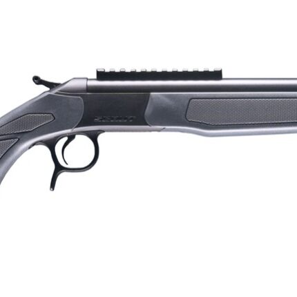 CVA CR4448 Scout 22 Creedmoor 1rd 16.50" Matte Blued Threaded Barrel & Receiver w/DuraSight Rail, Stealth Gray Synthetic Stock