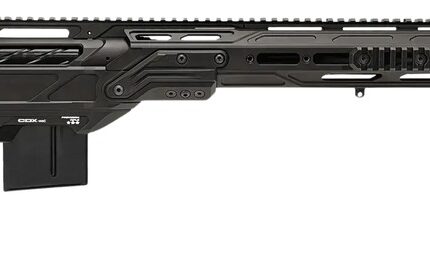Cadex Inc CDXMCKRKN6524BR20I2B1N CDX-MC Kraken 6.5 Creedmoor 10+1 24" Black DLC Match Grade Threaded Barrel, Black DLC Receiver w/Picatinny Rail, M-LOK Handguard, Black Adjustable Folding Buttstock, B