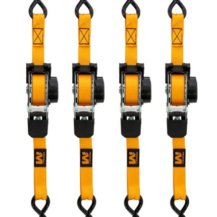 MUDDY MUD-RRS10-4PK 1"X10" RATCHET STRAPS ORG