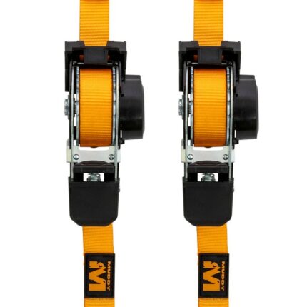 MUDDY MUD-RRS10-2PK 1"X10" RATCHET STRAPS ORG