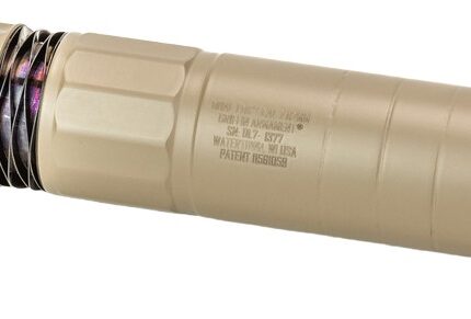 Griffin Armament GADL762FDE-W Dual-Lok 7 7.62mm 1.50" Flat Dark Earth Stainless Steel/Inconel 5/8"x24