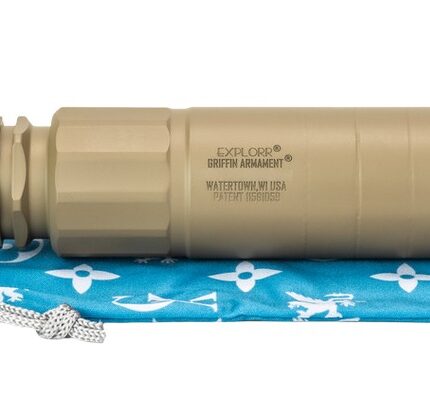 Griffin Armament GAET2FDE-W Explorr 5.56mm 1.50" Flat Dark Earth Stainless Steel
