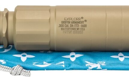 Griffin Armament GAET3FDE-W  Explorr 7.62mm 1.50" Flat Dark Earth Stainless Steel