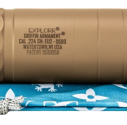 Griffin Armament GAEU2FDE-W Explorr 5.56mm 1.50" Flat Dark Earth Stainless Steel