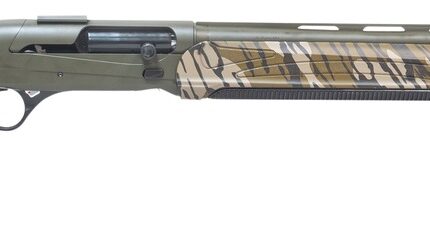 Pointer REXPFT12TCAMO Field Tek FT12 12 Gauge Semi-Auto 3" 5+1 24" OD Green Cerakote Vent Rib Barrel, OD Green Cerakote Aluminum Drilled & Tapped Receiver, Fixed Mossy Oak Bottomland Synthetic Stock,