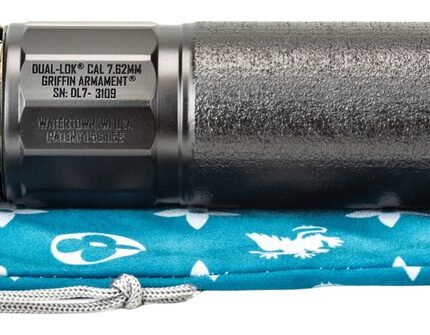Griffin Armament GADL762AM-W 7 Dual-Lok 7.62mm Black Stainless Steel/Nickel
