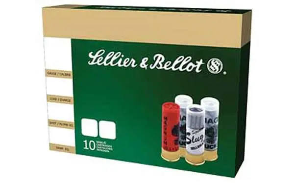 SELLIER&BELLOT 12G 2.75 #4 BK 1 1/8 10RD BOX 25 BOXES PER CASE - Image 4