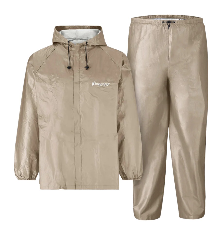 FROGG TOGG UL12104-04LG ULTRA-LITE2 RAIN KHAKI LG