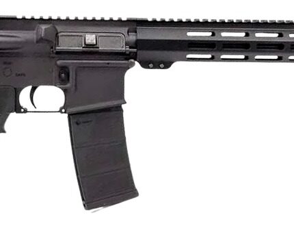 Andro Corp Industries 55616BB ACI-15 Bravo 5.56 NATO 30+1 16" Black Nitride Threaded Barrel, Black Anodized Aluminum Receiver w/Picatinny Rail, M-LOK Handguard, M4 Black Polymer Stock, A2 Grip, Ambide