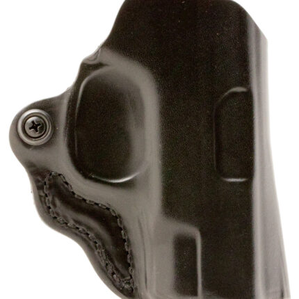 DeSantis Gunhide 019BAE1Z0 Mini Scabbard OWB Black Leather Belt Slide Fits Glock 26/29 Right Hand