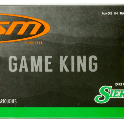 HSM 300WINMAG41N Game King  300 Win Mag 180 gr Sierra GameKing Spitzer Boat Tail 20 Per Box/ 20 Case