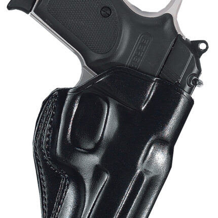 Galco SG600B Stinger OWB Black Leather Compatible w/Sig P365/P365 SAS/Glock 42 Compatible w/ Belt Loop Mount Right Hand