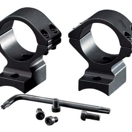Browning 12376 BAR & BLR Integrated Scope Mount/Ring Combo Matte Black 1" Medium