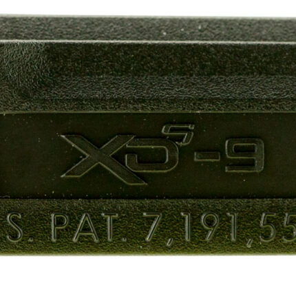 Springfield Armory XDS5902M Backstrap Sleeve  made of Polymer with Black Finish & 1 Piece Design for 9mm Luger Springfield XD-S with #2 Backstrap & 3.30"-4" Barrel