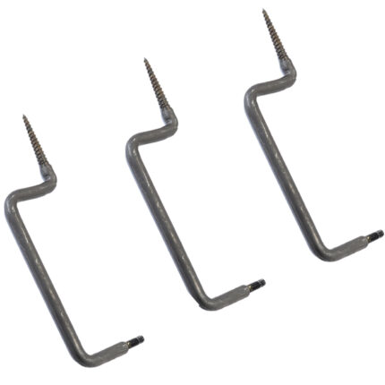 Stealth Cam STCTS3PK Tree Screw Mounts Compatible With 1/4"-20 thread adapter Black 3 Per Pkg