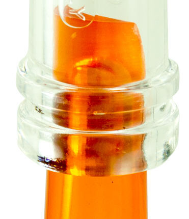 Duck Commander DCSPRCK Specklebelly  Single Reed Specklebelly Sounds Attracts Geese Clear/Orange Acrylic