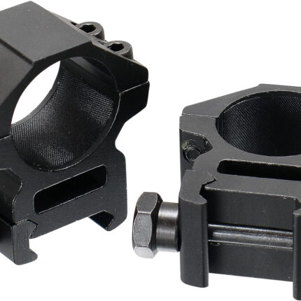 UTG RGWM25M4 Accushot Scope Rings Black Anodized 1" Medium