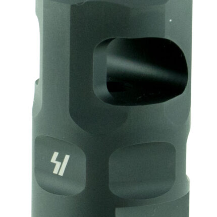 Strike Industries SAILCOMP Sail Comp Black Steel with 1/2"-28 tpi Threads, 1.57" OAL & 0.26" Diameter for 223 Rem, 5.56x45mm NATO AR-Platform