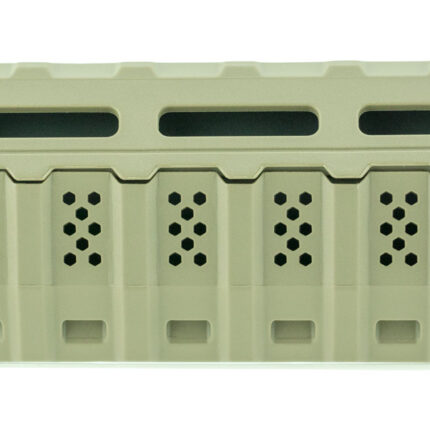 Strike STRIKEHGCFD Viper Carbine Length Handguard AR-Platform Flat Dark Earth, Black Inserts Polymer