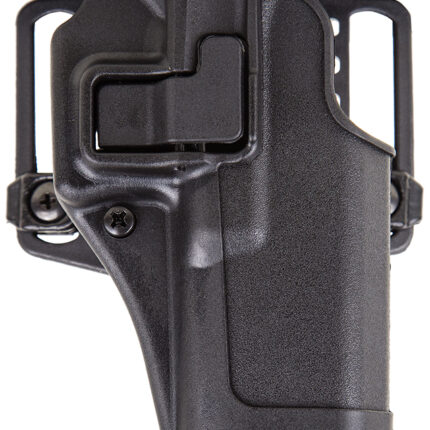 Blackhawk 410500BKL Serpa CQC OWB Size 00 Matte Black Polymer Belt Loop/Paddle Compatible w/Glock 17/22/31/47 Left Hand