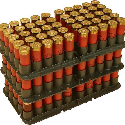 MTM Case-Gard ST2040 Shotshell Tray  Black 20 Gauge Shotgun 50rd Polypropylene