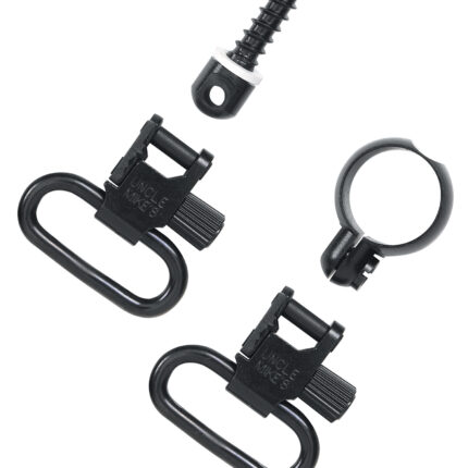 Uncle Mike's 13412 Super Swivel  Quick Detach 115 RF Blued 1" Loop for Most 22 Cal Tube Diameter & .430-.455" Rifles (Except Win 94/22M US)