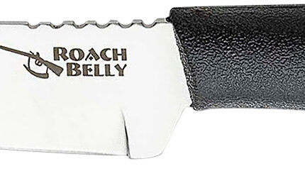 Cold Steel 20RBC Roach Belly  4.50" Fixed Serrated 4116 Stainless Steel Blade/Black Polypropylene Handle