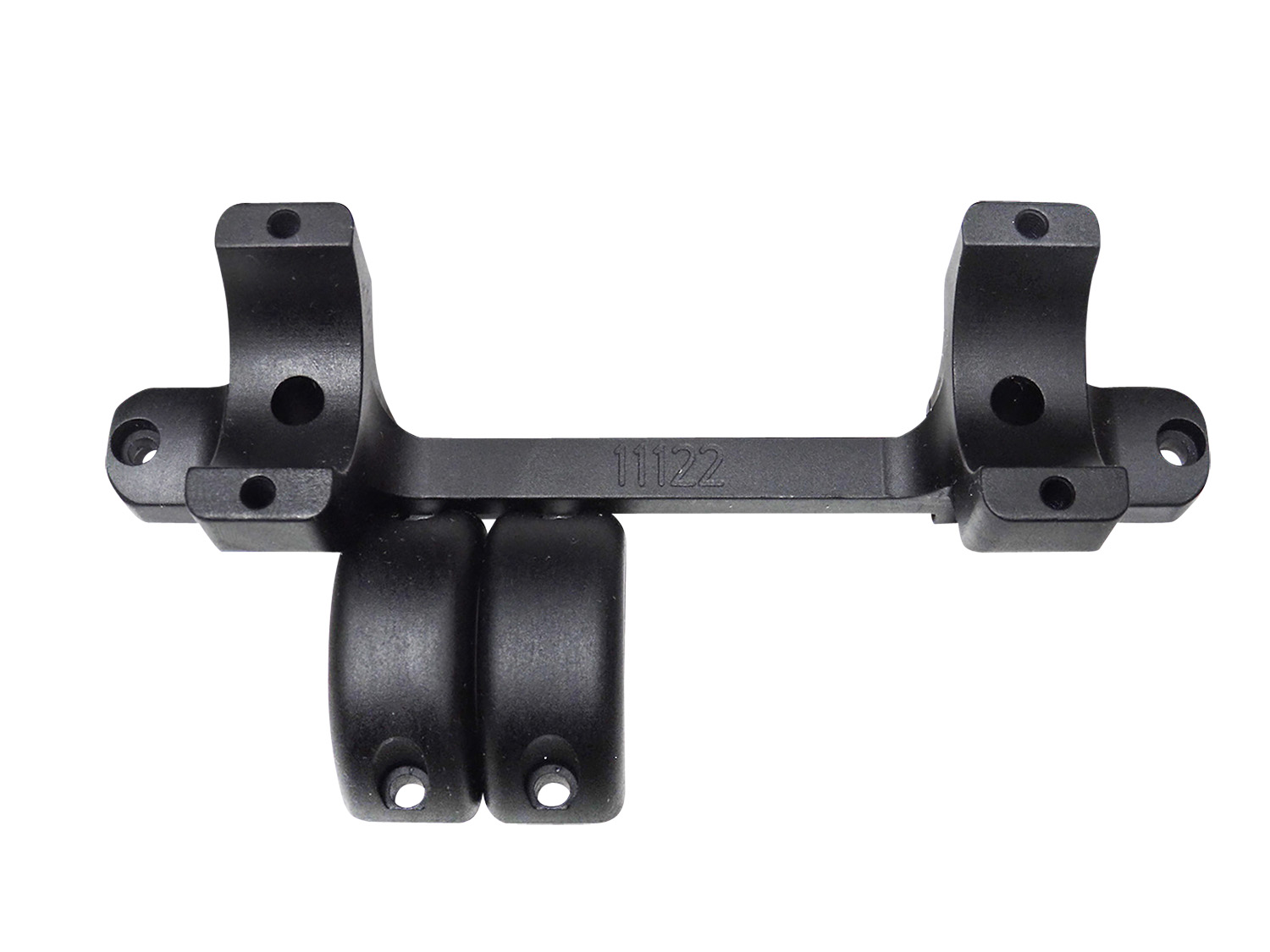 DNZ 11121 Game Reaper Scope Mount/Ring Combo Matte Black 1" Tube Fits TCA Venture/Compass Short Action Rifle, Medium Rings