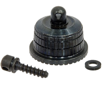 Outdoor Connection TSC79520 Magazine Tube Cap  Shotgun Black Remington 20 Gauge Steel