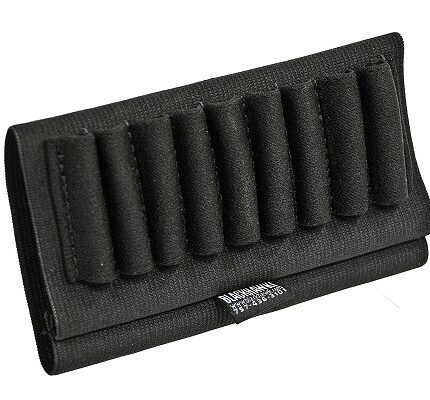 Blackhawk 74SH00BK Buttstock Shell Holder  Black Nylon 9rd Rifle