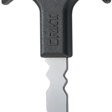 CRKT 9705 Williams Defense Key Matte Black 3CR13 Steel Includes Phillips Screwdriver