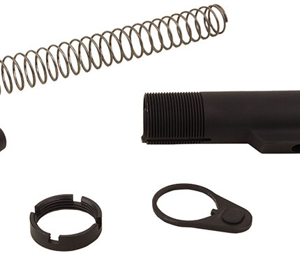 Advanced Technology A5101050 Commercial Buffer Tube Assembly  AR-15 Black Anodized 6061-T6 Aluminum