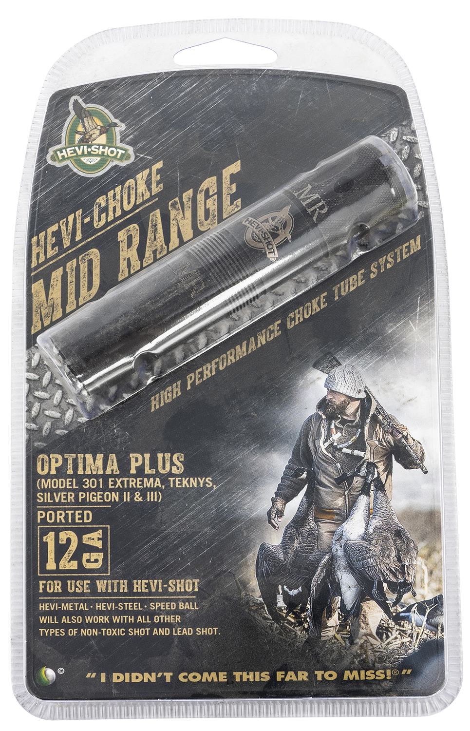 HEVI-Shot 550124 Hevi-Choke Waterfowl Beretta Optima Plus 12 Gauge Mid-Range Ported 17-4 Stainless Steel