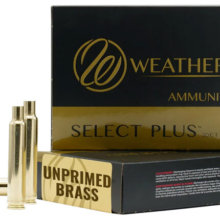 Weatherby BRASS270 Unprimed Cases  270WthbyMag Rifle Brass 20/Box