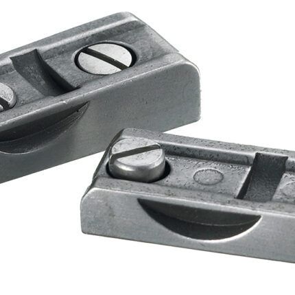 Ruger 90004 Scope Base Set Black Steel Fits Ruger No. 3/Ruger No. 1 Varminter