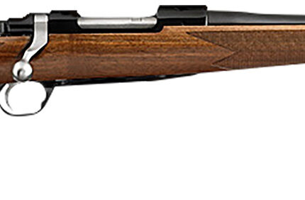 Ruger 37140 Hawkeye Compact 7mm-08 Rem 4+1 16.50" Satin Blued Alloy Steel Barrel, Steel Receiver w/Integral Scope Mount, American Walnut Fixed Stock, Right Hand