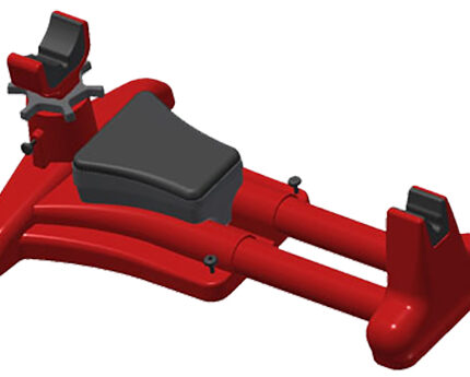 MTM Case-Gard KSR-30 K-Zone Shooting Rest Rifle/Handgun Red Plastic