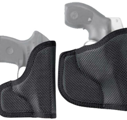 DeSantis Gunhide N38BJU4Z0 Nemesis  Pocket Black Rubberized Fabric Fits Glock 26/27 Ambidextrous