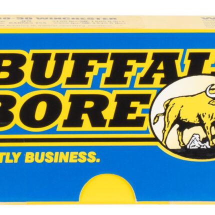 Buffalo Bore Ammunition 28A20 Heavy Strictly Business 30-30Win 190gr Semi Jacketed Flat Point 20 Per Box/12 Case